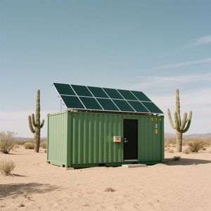 Prefab di chuyển mở rộng Tiny container nhà không gian viên nang khách sạn cabin mô-đun prefab mô-đun nhà năng lượng mặt trời bảng điều khiển - Product Image 5