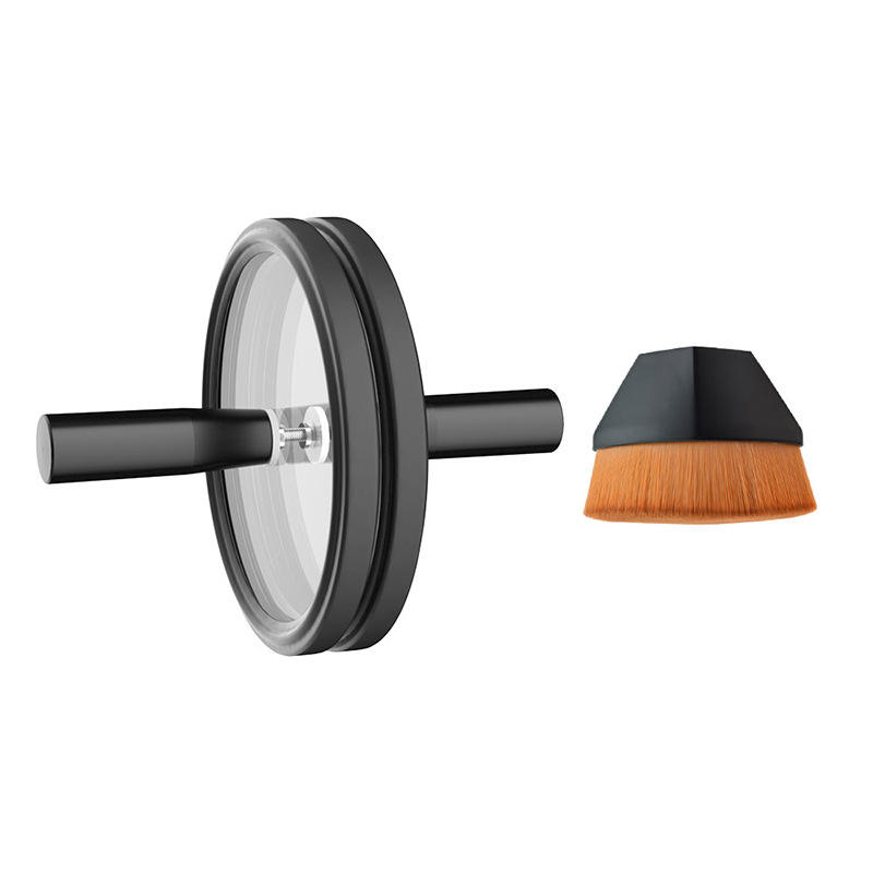 Pincel negro de pelo corto