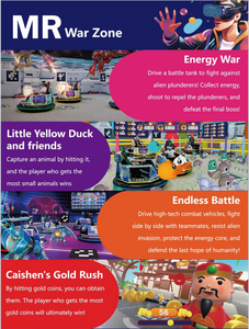 Chaise de réalité mixte et virtuelle, Voitures tamponneuses électriques d'intérieur pour enfants, pour parcs d'attractions et manèges de fête foraine - Product Image 3