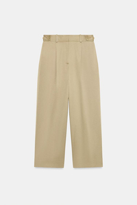 <span class=keywords><strong>Pantaloni</strong></span> Estivi da <span class=keywords><strong>Donna</strong></span> Eleganti a Gamba Larga, <span class=keywords><strong>Pantaloni</strong></span> Formali Professionali a Vita Bassa <span class=keywords><strong>con</strong></span> Passanti <span class=keywords><strong>Laterali</strong></span>, <span class=keywords><strong>Pantaloni</strong></span> Kaki da <span class=keywords><strong>Donna</strong></span> - Product Image 4