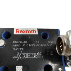 ตัวควบคุมสัดส่วน 4WRPEH10 รุ่น R0811404803 4WRPEH10C4B100L-2X/G24K0/A1M ไฮดรอลิกแบบปรับทิศทาง - Product Image 2