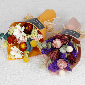 San valentino Ramo Flores Secas Mini augurante coniglio regalo di <span class=keywords><strong>compleanno</strong></span> fiore secco festa della mamma Bouquet di <span class=keywords><strong>fiori</strong></span> pressati - Product Image 4