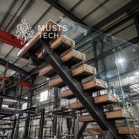 Fabricant d'origine, usine directe, OEM, ODM, concepteur de villas résidentielles, projet d'escalier sur mesure