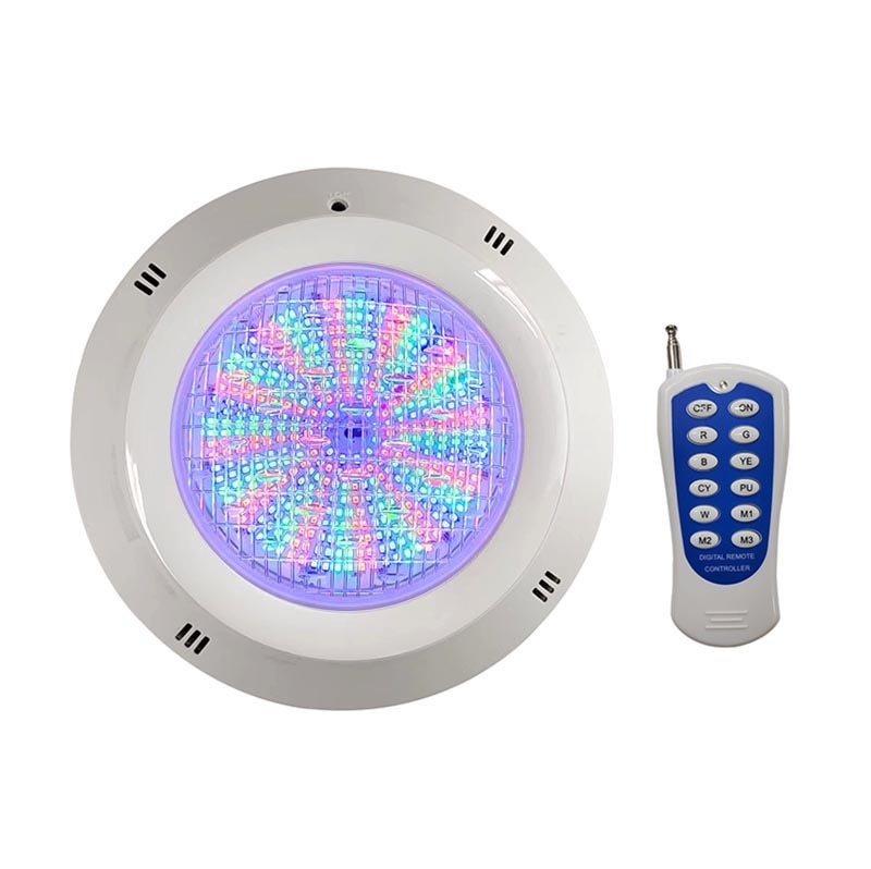 Refined IP68 Waterproof Underwater 18W Plastic Dimmable RGB White Color Changing Inground Pool Use LED Pool Lights