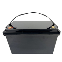 Baterai LiFePO4 12V 100Ah 1280Wh 100A BMS 5000 Siklus Grup 27 31 Pengganti Drop-in untuk RV, Kapal, Tenaga Surya, Motor Trolling
