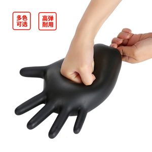 Food Grade Disposable Gloves Pink 0.3mm Thick For Kitchen Cleaning Beauty Care - Product Image 2
