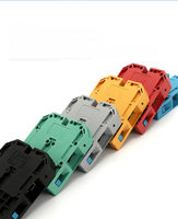 Borniers de connexion Onka Omika Brand Mrk-50mm pour montage sur rail DIN, 750V 24A, connecteur de fils, borniers de 50mm pour montage sur rail DIN