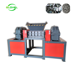 Plastic Waste <strong>Scrap</strong> Metal Wood Plastic Double Shaft Shredder / Shredding Machine - Product Image 2