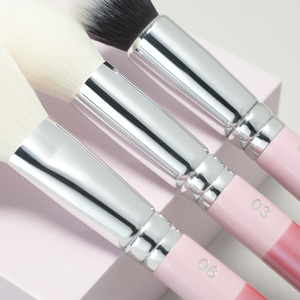 Logotipo personalizado 15PCS Essential Bedazzled <span class=keywords><strong>Maquillaje</strong></span> Brush Set Pelo sintético Fan Brush para la cara Incluye sombra de ojos Pincel Corrector - Product Image 4
