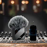 Portable Double Mini Microphone Sans Fil 3-en-1 USB C MIC Réduction du Bruit Minuscule Microphone Lavalier pour Vidéo Omni-directionnel