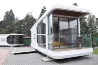 Maison de capsule de l'espace modulaire d'hôtel extérieur moderne petite maison préfabriquée FoShan GuangZhou