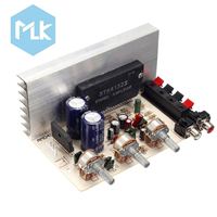 MLK STK4172/4162/4182/4132 50W+50W DX-0408 2.0 Channel STK Seri Film Tebal Papan Amplifier Stereo 10HZ-20KHZ Ganda AC15-18V