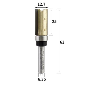 Arden เราเตอร์ตลับลูกปืน0215เครื่องตัดฝังเรียบบิตตรงสำหรับเราเตอร์และซีเอ็นซี - Product Image 4