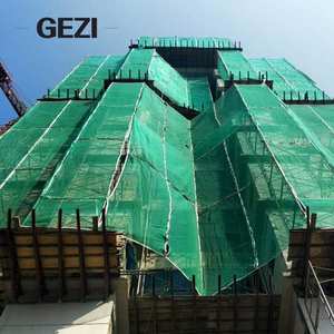 Filet <span class=keywords><strong>de</strong></span> <span class=keywords><strong>sécurité</strong></span> en maille grillagée en Terylene, PE, plastique, sans nœuds, HDPE, PP, pour passerelles, échafaudages, construction, clôtures, cordes, filet en nylon, couleurs vert et rouge - Product Image 4