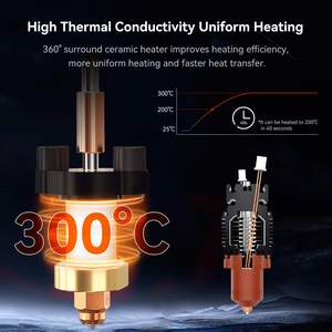 Kit de Bloque de Calentamiento Cerámico Creality Ender 3 V3 SE KE, Actualización de Hotend Metálico para Impresora 3D - Product Image 5