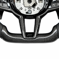 Volant en carbone forgé personnalisé haut de gamme avec LED pour BMW M3 G11 G22 X3 G01 G20 G30 G31 G38 G82 G80 F30 Accessoires de voiture