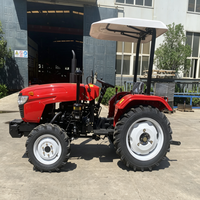 Tracteur compact à petites roues 40 CV, directement de l'usine, maniabilité flexible, faible entretien, idéal pour l'agriculture inter-rangs en verger