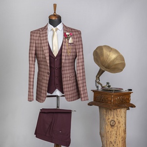 Casual Adulto reducción de tamaño nueva moda para los hombres traje de trajes de boda para los hombres, elegantes y hermosos trajes de los hombres - Product Image 2