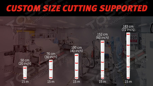 ฟิล์มใสกันรอยรถยนต์แบบ TPU เงา ทนทาน รับประกัน <span class=keywords><strong>8</strong></span> ปี ฟื้นฟูรอยขีดข่วนได้ แข็งแรง ทนทาน สำหรับปกป้องสีรถ - Product Image 2