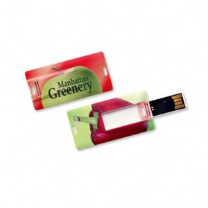แฟลชไดรฟ์ USB 2.0 ยี่ห้อดัง ลดราคาพิเศษ ความจุ 4GB 16GB 32GB รูปทรงบัตรธุรกิจ มีจำหน่ายแล้ว - Product Image 3