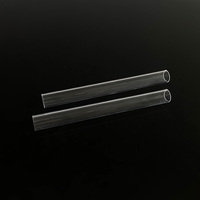 Tube en verre de quartz à prix d'usine, tube transparent en silice fondue, faible MOQ, personnalisable pour les petites entreprises, commande d'essai