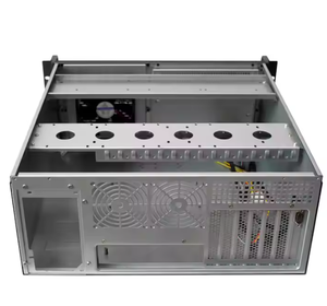 Chasis Industrial de Montaje en Rack con Diseño Único <span class=keywords><strong>4U</strong></span> Control y Pantalla LCD para Servidor y Almacenamiento - Product Image 2
