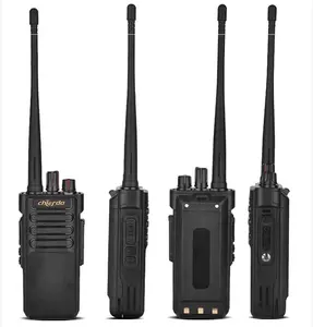 Chierda walkie talkie สองทาง5กม. ระยะไกล400 470 MHz ลำโพงช่องโคมไฟเทคโนโลยีสวิตช์ไฟแบตเตอรี่