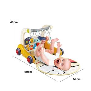 2 en 1 Baby Play Gym Piano Fitness Rack Mat Infant Multi-Function Baby Walker Musical Play Mats - Product Image 5