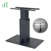 Accessoires de colonne de levage pneumatique en aluminium au design moderne, hauteur réglable, pour cuisine, salon, appartement, hôtel, salle à manger, utilisation rapide