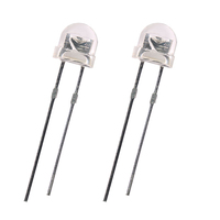 Diode LED DIP haute luminosité 3mm/5mm/8mm/10mm, échantillon gratuit disponible, rouge, jaune, vert, bleu, blanc, 3V, lampe électronique DIY LED