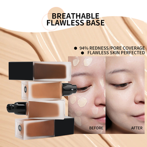 Base de Maquillaje Líquida de <span class=keywords><strong>Alta</strong></span> Calidad, <span class=keywords><strong>Natural</strong></span>, Resistente al Agua, 24h, Cobertura Total, Personalizable, Marca Privada - Product Image 3