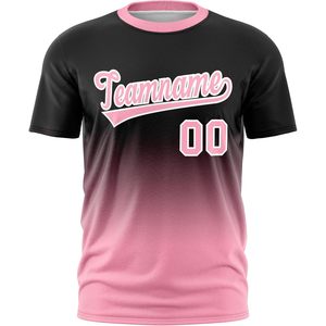 Camiseta de Béisbol con Degradado Personalizado, Impresión Sublimada con Nombre y Número del Equipo, Unisex, Secado Rápido, Jersey Deportivo - Product Image 1