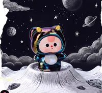 Prix de gros Authentique 12 pièces/boîte Série Baby Three Little Dragon World Beans Boîte mystère Adorables mini figurines Ornements de bureau