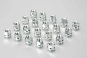 Dadi per alette ruota M14x1.5, confezione da 20 dadi per alette aperte 14x1.5 <span class=keywords><strong>3</strong></span>/4 "(19mm) esagonali 0.83''(21mm) altezza sede conica dado per alette ruota con finitura in zinco - Product Image 4