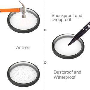 Cubierta de filtro UV para Gopro Max, protector de Lente de cristal óptico, cubierta de Lente para Cámara de Acción <span class=keywords><strong>Go</strong></span> <span class=keywords><strong>Pro</strong></span> 360 - Product Image 4