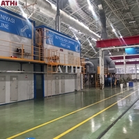 Grande cabine de grenaillage de salle de sablage de nettoyage de surface de pièces structurelles en acier avec système de recyclage de grattoir automatique