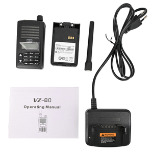 Radio bidirectionnelle VZ-88, talkie-walkie longue portée, analogique VHF UHF, sécurité, portée de 10 km, mode patrouille IP54 - Product Image 5