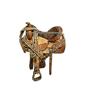 Sillín CABALLO DE CUERO occidental. - Product Image 1