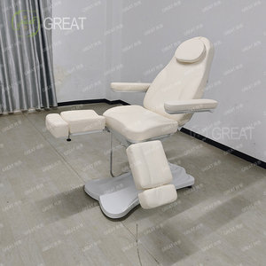 Cama de Masaje Moderna con Tres Motores Eléctricos y Patas Giratorias para Hospitales, Exámenes Médicos, Tratamientos de Belleza, Tatuajes, Spa Facial - Product Image 5
