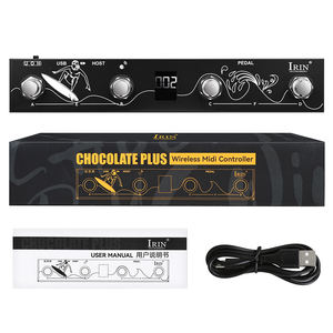 Console de mixage portable IRIN BT Type-C, clavier électronique, pad <span class=keywords><strong>MIDI</strong></span> numérique, séquenceur, Chocolate Plus <span class=keywords><strong>Host</strong></span>, contrôleur sans fil - Product Image 5