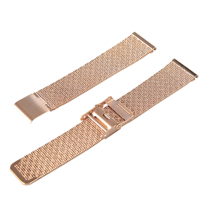 Correa de Reloj de Acero Inoxidable 316 con Cierre de Seguridad Doble y Logotipo Personalizado en Relieve, Correa de Reloj de 18 mm para Relojes Inteligentes y Tradicionales - Product Image 2