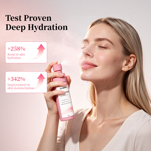 เซรั่ม EKBER Private Label Salom DNA Pdrn ไนอะซินาไมด์ เปปไทด์ โทนเนอร์หน้าชมพู ต่อต้านริ้วรอย บำรุงผิวหน้า โทนเนอร์เนื้อน้ำนม - Product Image 5