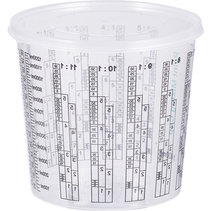 Xe Sơn Lọc Có Nắp Đậy Và Bộ Điều Hợp Dùng Một Lần Phun Sơn Súng Ô Tô Sơn Trộn Ly Và Lót Thiết Lập - Product Image 4