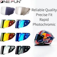 Visière de remplacement photochromique HJ-35 RPHA 1N, pour casque de moto RPHA 1N, écran de protection en verre pour HJC