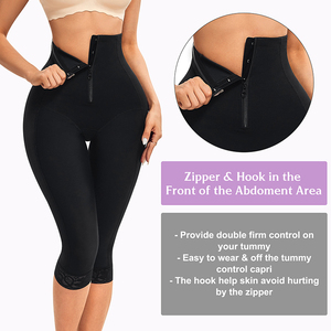 Pantalon Capri moulant pour femmes Taille haute Contrôle du ventre Leggings en forme de fesses Gainante Pour Femmes - Product Image 5