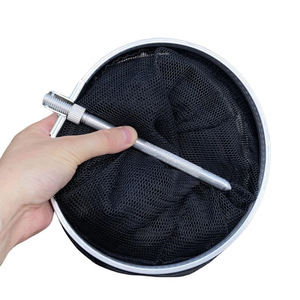 Cage de pêche pliable en maille de nylon de 2 mm pour la pêche en rivière, pour la pêche au blanc-mustard et au carpe crucian - Product Image 5