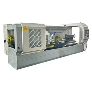 Shenzhong marca ck6163 Torno CNC 105mm husillo grande diámetro CNC torno de metal