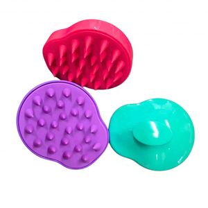 Cepillo Masajeador de Cabello de Silicona Suave para Hombres, Mujeres y Niños, para Masaje Delicado, Uso con Champú y Ducha, para el Cuero Cabelludo - Product Image 1