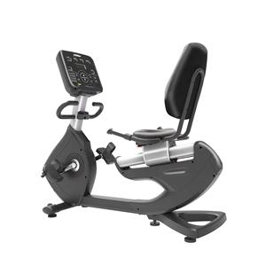 Bicicleta Estática Reclinada, Bicicleta <span class=keywords><strong>de</strong></span> Ejercicio Profesional para Interiores, Bicicleta <span class=keywords><strong>de</strong></span> Gimnasio con Resistencia Magnética, Marco <span class=keywords><strong>de</strong></span> Acero, Pantalla LCD/LED - Product Image 4