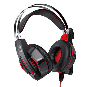 Hoco. Eastvita — écouteurs de Gaming filaires stéréo avec lumière LED et <span class=keywords><strong>micro</strong></span>, <span class=keywords><strong>casque</strong></span> audio pour PC de Gamer - Product Image 3